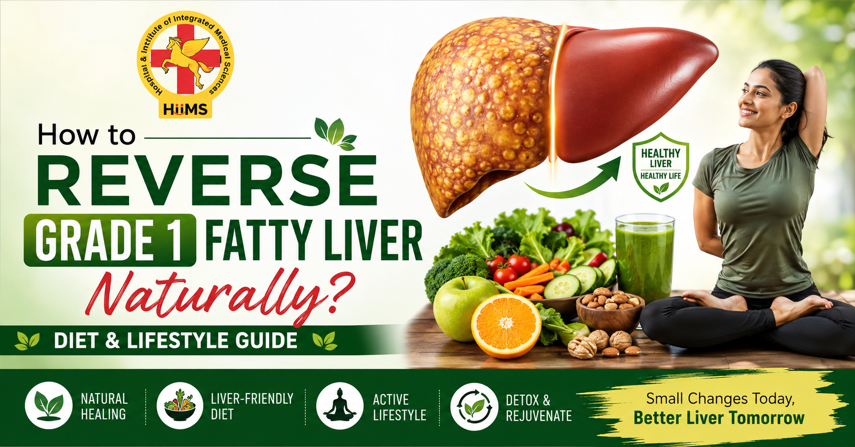 How to Reverse Grade 1 Fatty Liver Naturally? Diet & Lifestyle Guide